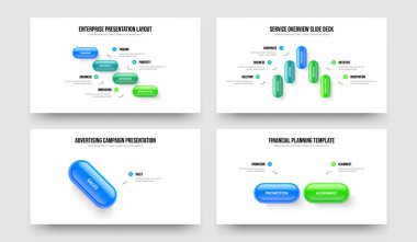 Şirket Raporu 4-5-1-2 Element Infographic Frame Design Vector Illustration Collection. Profesyonel Fırlatma 4512 Seçenek Diyagramı Slayt Gösterisi Düzeni Paketi.