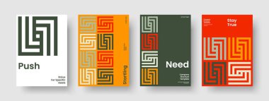 Yaratıcı Kitap Kapağı Şablonu. Geometrik Arkaplan Düzeni. İzole Flyer Tasarımı. Rapor verin. Broşür. Pankart. Poster. İş sunumu. Marka Kimliği. Haber bülteni. Broşür. Katalog. Broşür