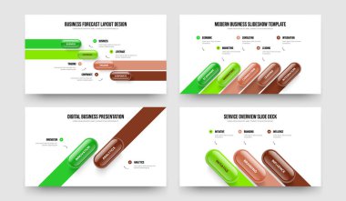 Servis Fırlatma 4523 Seçenek Diyagramı Sunum Düzeni Ayarlandı. Pazarlama Brifingi Dört Beş İki Üç Adım Bilgi Kaydırma Tasarım Vektör Çizimi Paketi.