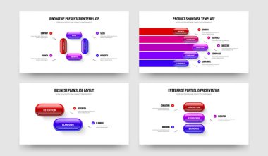 Profesyonel Görselleştirme 4523 Element Bilgi Şablonu Ayarlandı. Dijital Geliştirme Dört Beş İki Üç Seçenek Slayt Gösterisi Slayt Gösterisi Vektör Çizim Koleksiyonu.