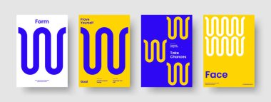 Modern Poster Düzeni. İzole Rapor Şablonu. Soyut İş Sunumu Tasarımı. Pankart. Geçmişi. Kitap kapağı. Broşür. El ilanı. Portföy. Haber bülteni. Dergi. Reklamcılık. Broşür