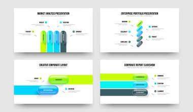 Piyasa Büyümesi 4-5-2-3 Basamaklı Diyagram Kaydırma Düzeni Vektör Çizimi Görsel Fırlatma 4523 Seçenek Bilgisel Çerçeve Şablonu Koleksiyonu.
