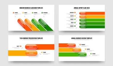 Yatırımcı Portföyü Dört Beş İki Üç Seçenek Kaydırma Şablonu Çizim Kümesi. Proje Hava Durumu 4523 Element Bilgi Slayt Gösterisi Düzeni Paketi.