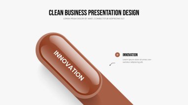 Proje Hava Durumu 1 Seçenek Bilgisel Çerçeve Düzeni. Görsel Plan Bir Adım Diyagram Slayt Gösterisi Tasarımı. Yaratıcı İçgörü Kaydırma Şablonu Vektör İllüstrasyonu.