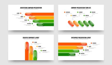 Modern Rapor 453 Adım Diyagram Çerçeve Tasarımı Seti. Kurumsal Giriş Dört Beş Üç Seçenek Slayt Gösterisi Düzen Vektörü İllüstrasyon Koleksiyonu.
