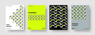 İzole Broşür Tasarımı. Soyut Poster Şablonu. Modern İş Sunumu Mizanpajı. Rapor verin. Kitap kapağı. Geçmişi. El ilanı. Pankart. Broşür. Katalog. Marka Kimliği. Portföy. Haber bülteni