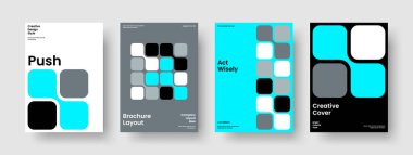 Soyut Kitap Kapağı Tasarımı. Yaratıcı Poster Düzeni. Geometrik Broşür Şablonu. Pankart. Rapor verin. El ilanı. İş sunumu. Geçmişi. Katalog. El ilanı. Reklamcılık. Portföy. Not Defteri