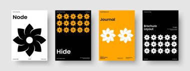 Geometrik Broşür Düzeni. Yaratıcı Rapor Tasarımı. Soyut Arkaplan Şablonu. İş sunumu. Poster. Kitap kapağı. Pankart. El ilanı. Marka Kimliği. Katalog. Reklamcılık. Broşür. El ilanı