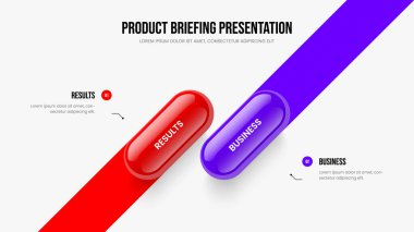 Yaratıcı Strateji 2 Adım Diyagram Sunum Tasarımı. Danışmanlık Danışmanlık İki Seçenek Bilgi Çerçeve Düzeni. Yatırımcı Genel Görünüm Slayt Gösterisi Şablonu ResmiComment.