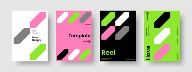 Modern Haber Düzeni. Yaratıcı Poster Tasarımı. Geometrik Broşür Şablonu. Geçmişi. İş sunumu. El ilanı. Kitap kapağı. Pankart. Dergi. Broşür. Not defteri. Portföy. Günlük. Katalog