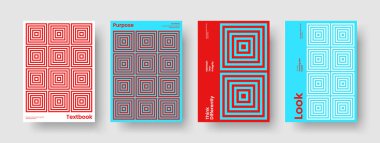 Soyut Broşür Şablonu. İzole Kitap Kapağı Düzeni. Geometrik Rapor Tasarımı. İş sunumu. Poster. Pankart. El ilanı. Geçmişi. Not defteri. Broşür. Marka Kimliği. Katalog. Portföy