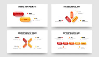 Atılgan Insight 2-3-4-5 Basamaklı Bilgi Kaydırma Düzeni Vektör Resimleri Koleksiyonu. Reklam İcat 2345 Seçenek Diyagramı Çerçeve Tasarımı Paketi.