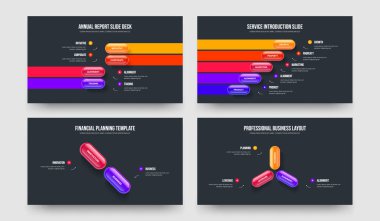 Görsel Görüntü Danışmanlık 4523 Seçenek Bilgi Çerçeve Tasarımı Ayarları. İş İncelemesi Dört Beş İki Üç Adım Diyagram Sunum Şablonu Vektör Çizim Paketi.