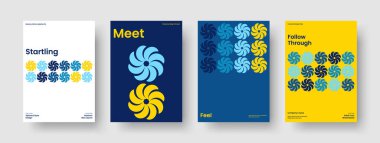 Yaratıcı İş Sunum Şablonu. Soyut Kitap Kapağı Tasarımı. İzole edilmiş Flyer düzeni. Geçmişi. Broşür. Poster. Rapor verin. Pankart. Not defteri. Portföy. Broşür. Günlük. Broşür. Haber bülteni