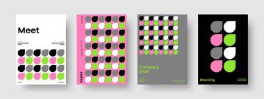 Geometrik Broşür Şablonu. İzole Kitap Kapağı Düzeni. Modern Flyer Design. Geçmişi. Poster. Rapor verin. İş sunumu. Pankart. Dergi. El ilanı. Reklamcılık. Portföy. Marka Kimliği