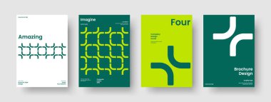 Yaratıcı Broşür Tasarımı. Geometrik İş Sunum Şablonu. İzole Poster Düzeni. Rapor verin. Geçmişi. El ilanı. Kitap kapağı. Pankart. Reklamcılık. Haber bülteni. Günlük. Not defteri. Broşür