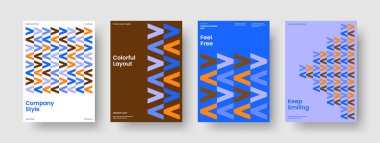 Geometrik Kitap Kapağı Tasarımı. Modern Poster Şablonu. Yaratıcı Rapor Düzeni. Geçmişi. Broşür. Pankart. El ilanı. İş sunumu. Not defteri. Katalog. Portföy. Reklamcılık. Dergi