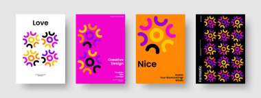 Yaratıcı Flyer Tasarımı. İzole Kitap Kapağı Düzeni. Soyut Banner Şablonu. Broşür. Rapor verin. İş sunumu. Geçmişi. Poster. Broşür. Broşür. Katalog. Haber bülteni. Portföy. Dergi