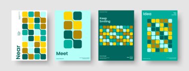 Geometrik İş Sunumu Tasarımı. Soyut Arkaplan Düzeni. İzole edilmiş Banner Şablonu. El ilanı. Broşür. Poster. Rapor verin. Kitap kapağı. Günlük. Broşür. Haber bülteni. Not defteri. El ilanı