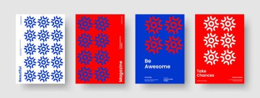 Yaratıcı Sancak Düzeni. İzole Broşür Tasarımı. Geometrik İş Sunum Şablonu. Geçmişi. Poster. El ilanı. Rapor verin. Kitap kapağı. El ilanı. Broşür. Haber bülteni. Marka Kimliği. Broşür