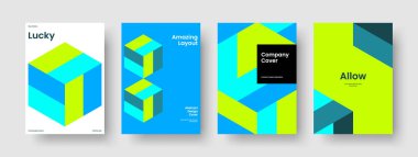 Yaratıcı İş Sunumu Tasarımı. Geometrik Kitap Kapağı Şablonu. Modern Flyer Düzeni. Poster. Broşür. Rapor verin. Pankart. Geçmişi. Reklamcılık. Dergi. Broşür. Broşür. Portföy