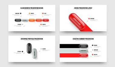 Profesyonel Kampanya Beş Bir İki Üç Adım Diyagram Kaydırma Düzeni Vektör Resimleri Paketi. Pazar Genel Görünümü 5123 Seçenek Slayt Gösterisi Şablonu Koleksiyonu.