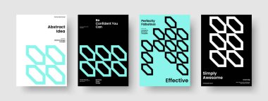 Geometrik İş Sunumu Tasarımı. İzole Rapor Şablonu. Soyut Arkaplan Düzeni. Broşür. El ilanı. Pankart. Poster. Kitap kapağı. Haber bülteni. Broşür. El ilanı. Dergi. Portföy