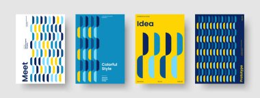 Yaratıcı İş Sunumu Modeli. Modern Flyer Şablonu. Soyut Sancak Tasarımı. Kitap kapağı. Geçmişi. Rapor verin. Broşür. Poster. Günlük. Not defteri. El ilanı. Portföy. Marka Kimliği