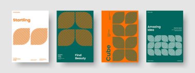 Soyut Banner Düzeni. Modern Broşür Tasarımı. Yaratıcı Rapor Şablonu. Poster. İş sunumu. Kitap kapağı. Geçmişi. El ilanı. Dergi. Haber bülteni. Not defteri. Broşür. Katalog. Portföy