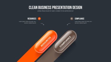 Pazarlama Hava Durumu İki Seçenek Bilgisel Kaydırma Düzeni. Şirket Portföyü 2 Adım Diyagram Çerçeve Tasarımı. Danışmanlık Slayt Gösterisi Şablon Resimleri.