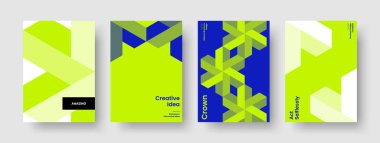 Abstract Report Layout. Geometric Brochure Template. Isolated Background Design. Flyer. Poster. Banner. Business Presentation. Book Cover. Brand Identity. Portfolio. Magazine. Notebook. Leaflet