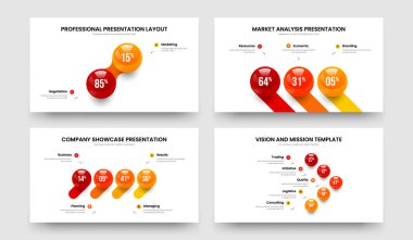 Minimal Planlama 2345 Seçenek Bilgi Sunumu Tasarım Paketi. Yaratıcı Geliştirme 2-3-4-5 Adım Çerçeve Düzeni Vektör İllüstrasyon Koleksiyonu.