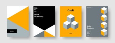 Yaratıcı Rapor Tasarımı. İzole edilmiş Flyer düzeni. Soyut İş Sunum Şablonu. Kitap kapağı. Broşür. Pankart. Geçmişi. Poster. Marka Kimliği. Portföy. Broşür. Dergi. Günlük