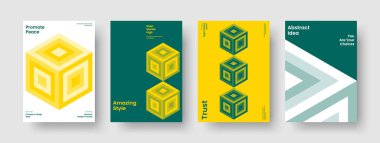 Geometrik Broşür Düzeni. İzole Arkaplan Tasarımı. Soyut Poster Şablonu. Pankart. Rapor verin. El ilanı. Kitap kapağı. İş sunumu. Reklamcılık. Günlük. Marka Kimliği. Not defteri. Broşür