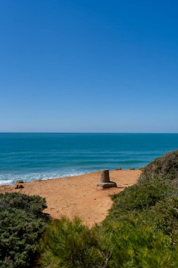 Akdeniz 'deki kumsal..