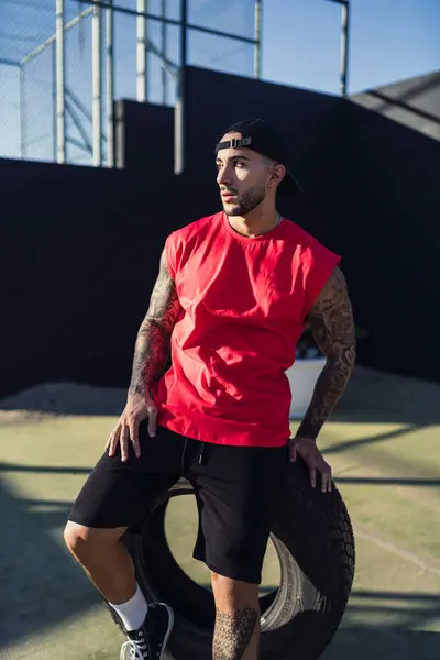 Toplu genç erkek atlet