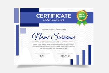 Yaratıcı Modern Sertifika Şablonu