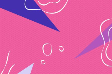 Soyut arkaplan. Sıvı şekilli renkli düz çizimler. Duvar kağıdı, poster, kapak ve içerik sosyal medya için uygundur