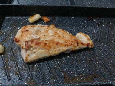 Izgara tavuk göğsü grill Pan