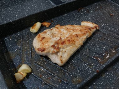 Izgara tavuk göğsü grill Pan