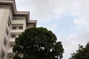 Endonezya 'da bir üniversite binasının cephesi