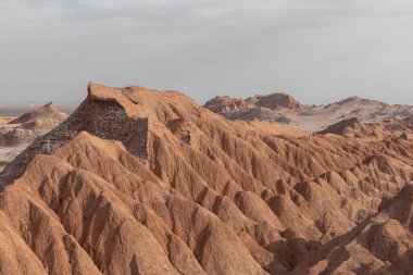 Dünyanın en kuru çölünde tuzdan yapılmış vadiler, Şili 'deki Atacama.