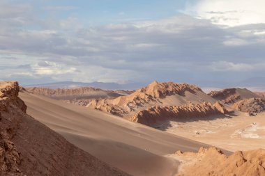 Dünyanın en kuru çölünde tuzdan yapılmış vadiler, Şili 'deki Atacama.