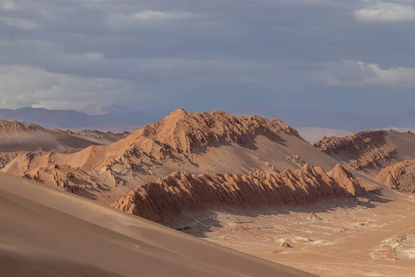 Valles Sal Desierto Más Seco Del Mundo Atacama Chile — Foto de Stock