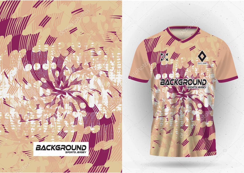 Mockup jersey, pattern, sports jersey background, football, running jersey, outdoor workout jersey.