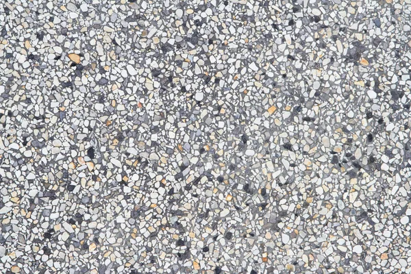 灰色の石の砂利の床のテクスチャの背景 — ストック写真