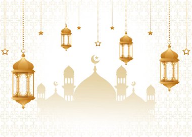 Ramazan Kareem ay Arapça hat, afiş, davetiye, poster, Müslüman topluluk Festivali kutlamaları için kart için şablon