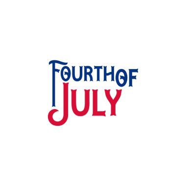 4 Temmuz Bağımsızlık Günü 'nüz kutlu olsun. ABD 'de havai fişeklerin göz kamaştırıcı gösterisiyle bir kutlama broşürü.