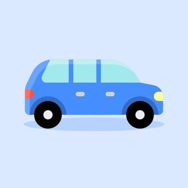 Art illustration symbol icon transportation design logo vehicle of family urban car
