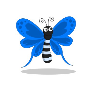 art illustration symbol macot animal icon design nature concept insect of butterfly